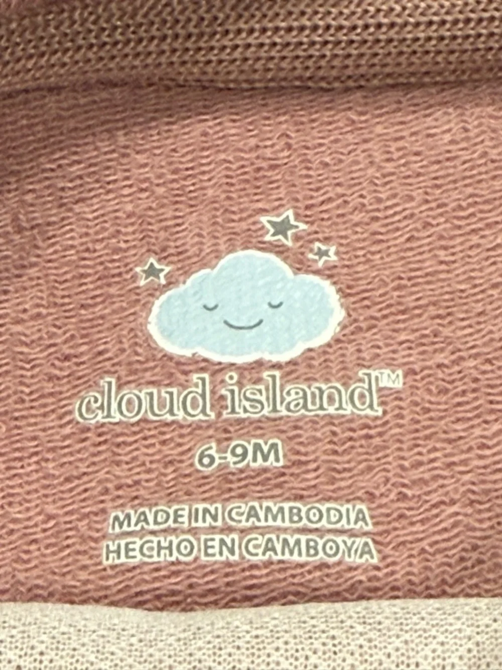 Cloud Island Baby Girls' Pink 'Love' Long-Sleeve sweatshirt bubble onsie